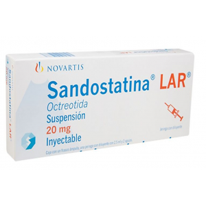 Sandostatin ® LAR ® 20 mg ( octreotide acetate ) powder and solvent for suspension for injection